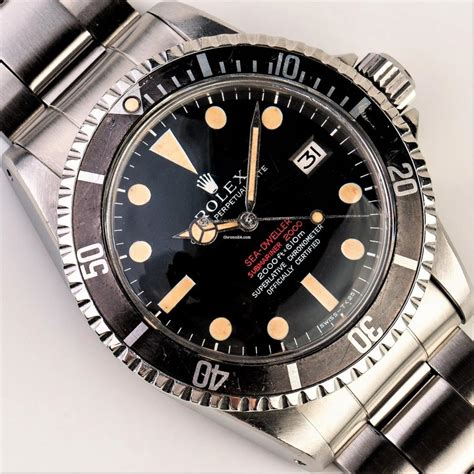 rolex sea-dweller 1665 double red mkii